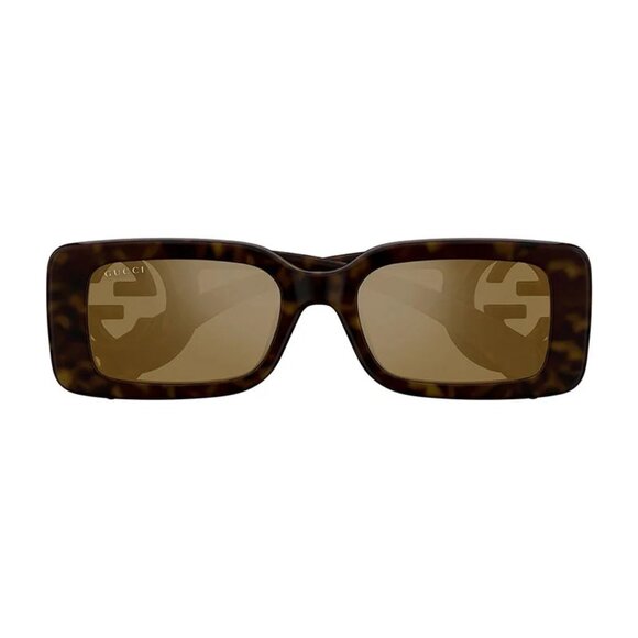 NEW GUCCI SUNGLASSES HAVANA BROWN WOMEN EYEWEAR GUCCI GG1325S 012